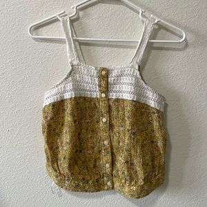 Tank too in floral